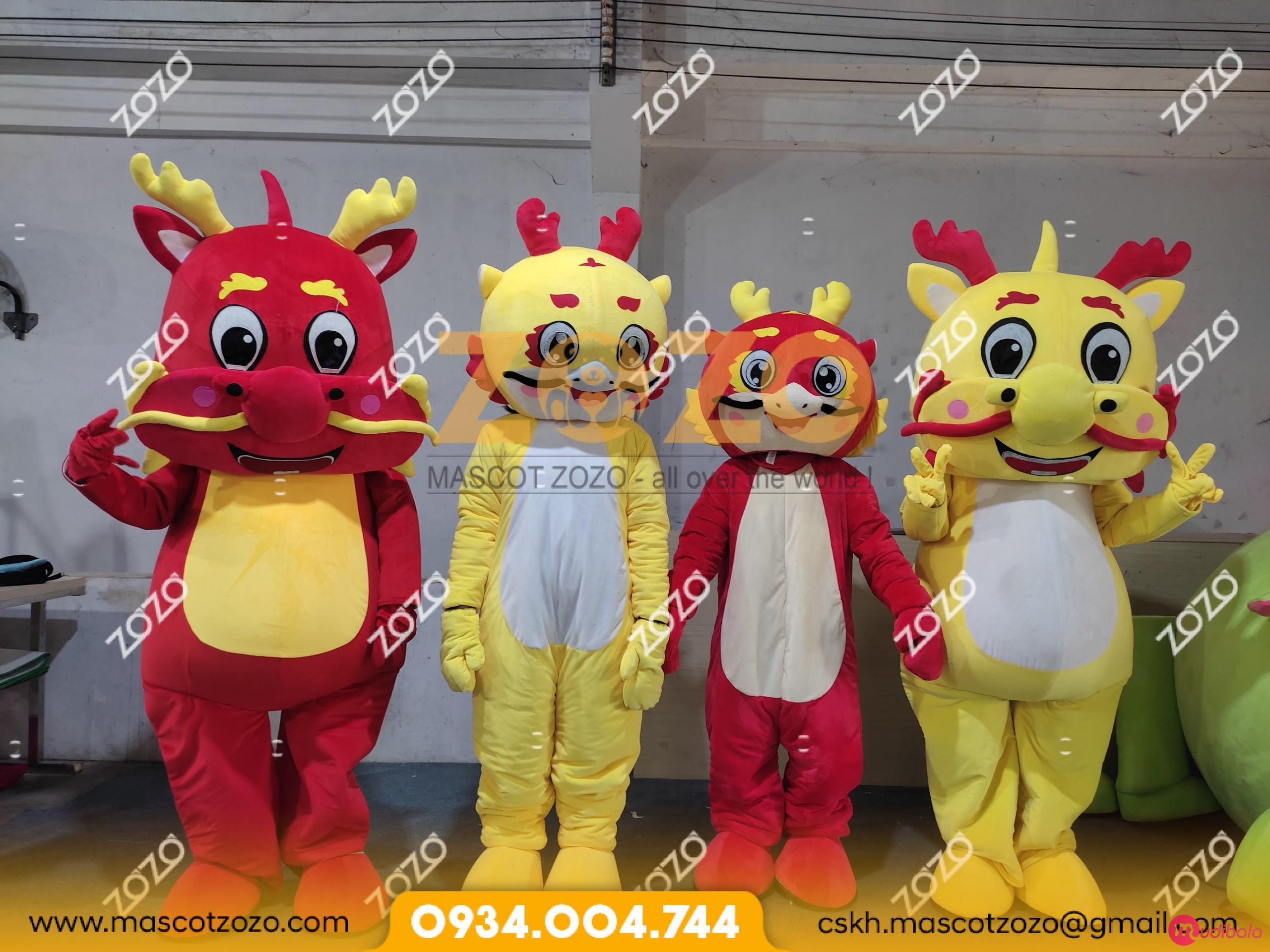 MASCOT / LINH VẬT BÉ RỒNG - Mascot Zozo - Xưởng may mascot đẹp