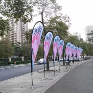 Trọn bộ cờ phướn 2m8 In ấn theo yêu cầu