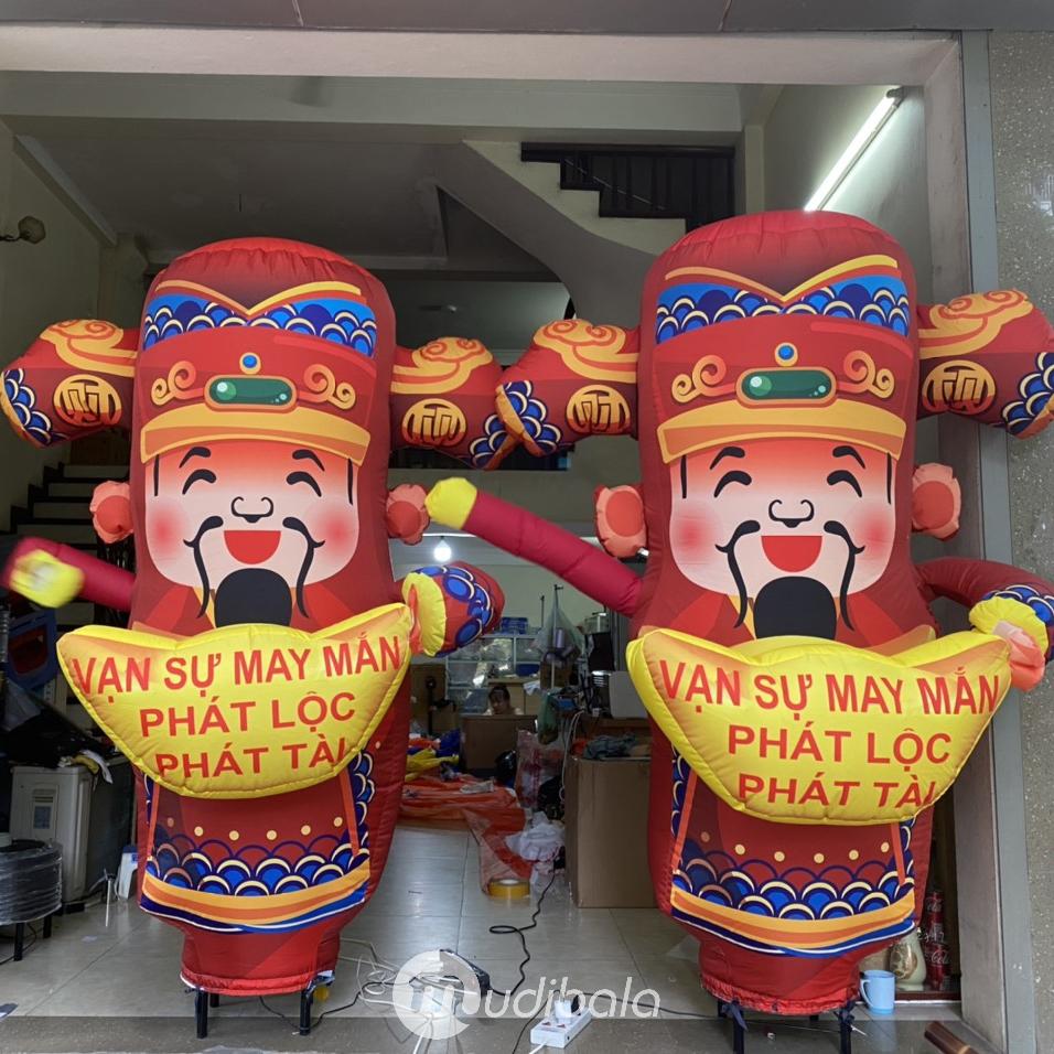 Mô Hình Bơm Hơi Thần Tài – Thu Hút Khách Hàng