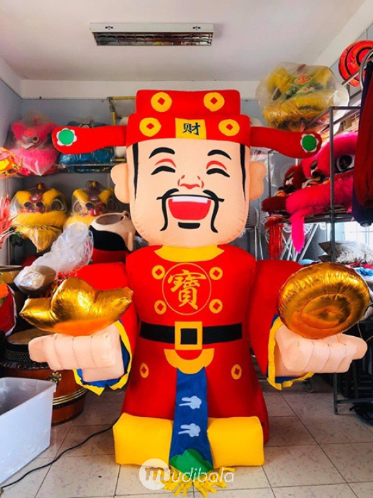 Mô Hình Bơm Hơi Thần Tài – Thu Hút Khách Hàng