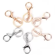 Móc khóa tôm hùm vàng gold