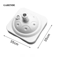 Chân dù chân cờ bằng nhựa đựng nước