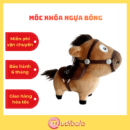 Móc Khóa Ngựa Bông Mã Tiểu Dã Mini – Phụ Kiện Trang Trí Xinh Xắn Do Xưởng ZoZo Gia Công