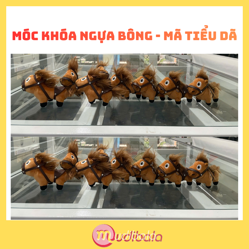 Móc Khóa Ngựa Bông Mã Tiểu Dã Dễ Thương – Sản Xuất Trực Tiếp Tại Xưởng ZoZo