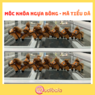 Móc Khóa Ngựa Bông Mã Tiểu Dã – Phụ Kiện Dễ Thương, Quà Tặng Ý Nghĩa Do Xưởng ZoZo Sản Xuất