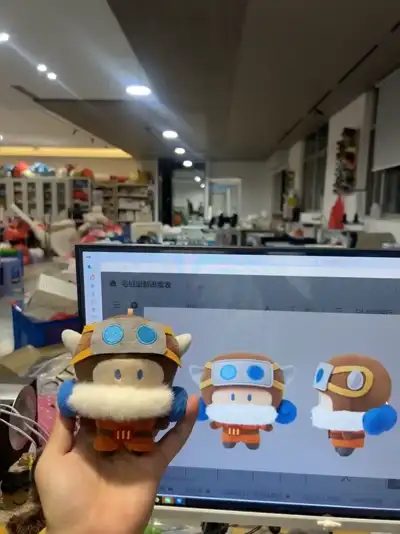 game character plush astronaut