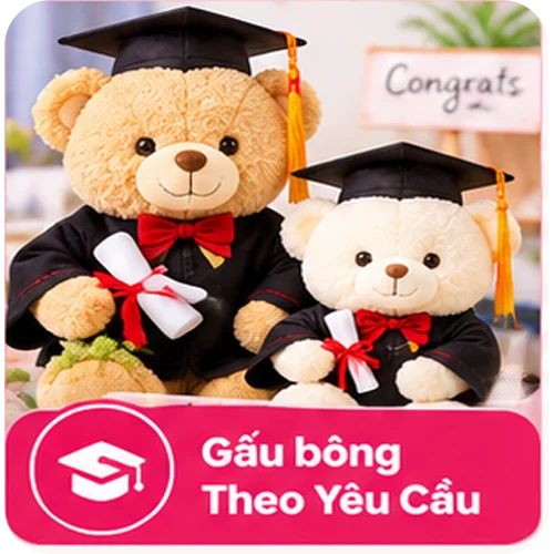 Gấu Bông Theo Yêu Cầu